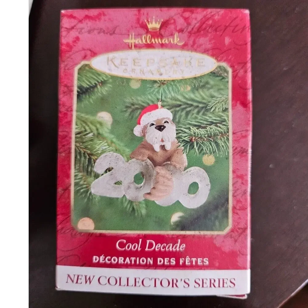 Hallmark Keepsake Cool Decade Seal 1st in Series Ornament 2000